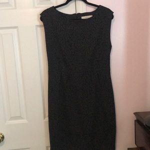 LOFT Animal Print Dress EUC